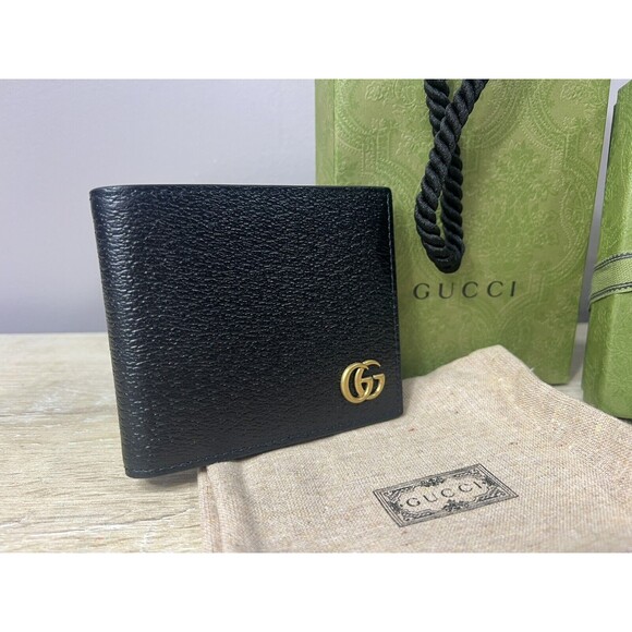 NEW Gucci GG Marmont Leather Bi-fold Wallet - Picture 1 of 11